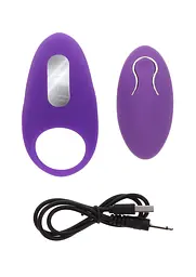 Кільце ерекційне Toy Joy Happiness Tease Arouse C-Ring 8.9 см фіолетовий - мініатюра 4