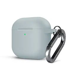 Силіконовий чохол для навушників Apple AirPods 4, Hang Case, люмінесцентний, ультратонкий захисний кейс товщиною 2 мм, захист від подряпин, пилу та ударів, компактний, з карабіном для кріплення, ArmorStandart (ARM81285)