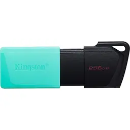 Флеш-накопичувач Kingston USB3.2 256GB DataTraveler Exodia M Black/Teal (DTXM/256GB) - мініатюра 2