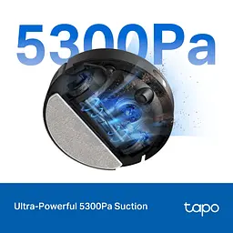 Робот-пилосос TP-Link TAPO RV 30 MAX LIDAR з підтримкою вологого прибирання + док-станція - мініатюра 4