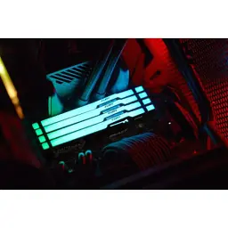 Модуль пам'яті для комп'ютера DDR5 32GB (2x16GB) 5200 MHz Beast RGB XMP Kingston Fury (ex.HyperX) (KF552C40BBAK2-32) - мініатюра 9