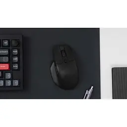 Мишка Keychron M6 Wireless/Bluetooth/USB Black (M6-A1) - мініатюра 3