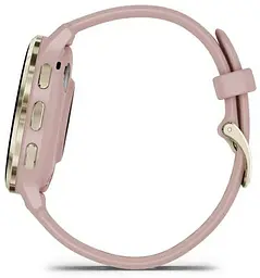 Смарт-годинник Garmin Venu 3S Soft Gold S. Steel Bezel w. Dust Rose Case and S. Band (010-02785-03) - мініатюра 4