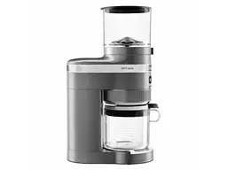 Кавомолка KitchenAid Artisan 5KCG8433EMS срібний медальйон - мініатюра 3