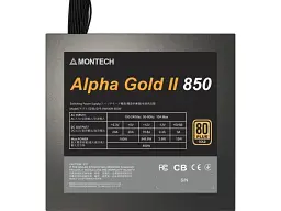 Блок питания Montech Alpha Gold II 850W OEM - миниатюра 2