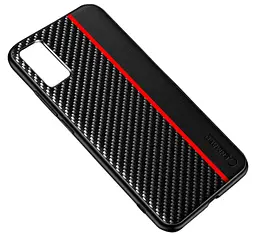 Чохол Primolux Cenmaso для Huawei P40 Black&Red - мініатюра 3