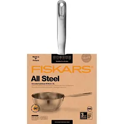 Сотейник Fiskars All Steel матовий 20 см 2 л (1064748) - мініатюра 6