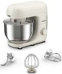 Міксер планетарний Bake Essential 800Вт, білий Tefal teh0026012