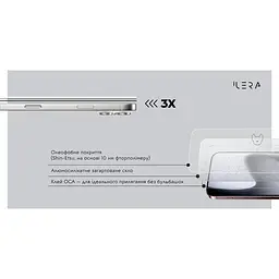 Захисне скло iLera Infinity Glass 2.0 для Apple iPhone Air (ILin17Air) [144451] - мініатюра 4
