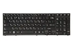 Клавіатура для ноутбука TOSHIBA Satellite A660, A665 чорний, чорний фрейм