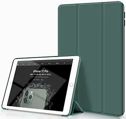 Чохол-книжка Smart Leather Case для Apple iPad 10.2" 2019-2021 Pine Green AAA [48739] - мініатюра 4