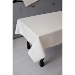 Скатертина Прованс святкова Перлина White 132х120 см (037592) - мініатюра 4