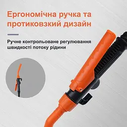 Ручний насос - помпа для перекачування палива та рідин  Good Idea  швидкість сягає 7–9 літрів за хвилину Чорний (215423Y) - мініатюра 4