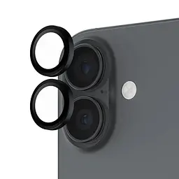 Протиударне захисне скло AR для камери Apple iPhone 17 black , захист лінз від подряпин та ударів, лінзи на камеру з рамкою, ArmorStandart (ARM86460)