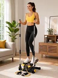Степпер Besport BS-9010HR Trekka чорно-жовтий - мініатюра 8