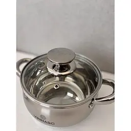 Каструля Vinnarc Bubles з кришкою 4.7 л. (5547-VN) - мініатюра 4