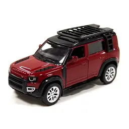 Іграшка Машина Land Rover Defender 110 АВТОПРОМ 68416 Бордовий shop (6906231362495) - мініатюра 1