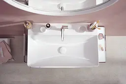 Змішувач для умивальника Hansgrohe Tecturis S CoolStart EcoSmart+ з д/к push-open chrome 73320000 - мініатюра 5