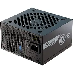 Блок живлення 850 Вт, Seasonic Core GX ATX 3.1, чорний, модульний, 80+ золотистий, Active PFC, 12 см HDB, 3xMolex/6xSATA