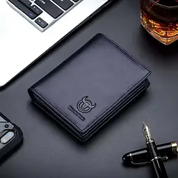 Чоловічий шкіряний гаманець BULL 12х9.5х2.5 см acs0029249 - мініатюра 2
