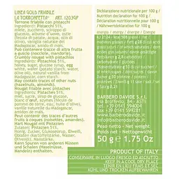 Нуга D.Barbero з фісташками 50 г - мініатюра 3