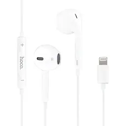 Дротові навушники Hoco M111 Primero digital headset Lightning, 1.2m, white
