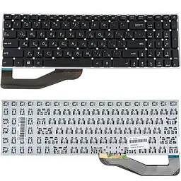 Клавіатура для ноутбука ASUS (X540 series) rus чорний без фрейма