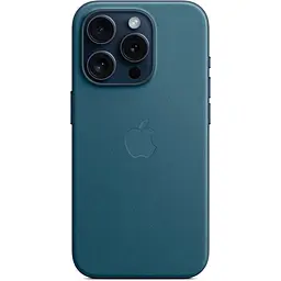 Чохол Apple FineWoven Case with MagSafe для iPhone 15 Pro Pacific Blue (MT4Q3ZM/A) [92957] - мініатюра 5