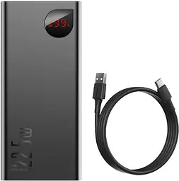 Портативна батарея Powerbank Baseus Adaman Metal Digital Display 30000 mAh 22.5W QC3.0 PPIMDA-C0A - мініатюра 7