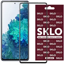 Захисне скло SKLO 3D для Samsung Galaxy S24 FE Чорний