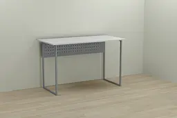 Комп'ютерний стіл Ferrum-decor Майк 75x120x60 сірий ДСП Білий 16мм (FRD-101777) - мініатюра 3
