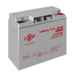 Акумулятор гелевий LPM-GL 12V - 20 Ah - мініатюра 4