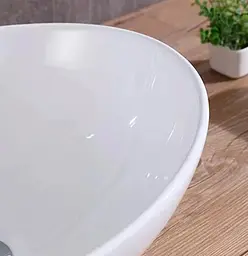 Умивальник Dusel Anit 400530W, Білий - мініатюра 5