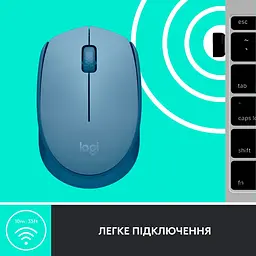 Миша Logitech M171 Blue/Grey (910-006866) [118399] - мініатюра 9