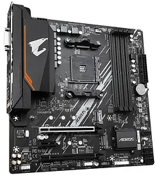Материнська плата Gigabyte B550M Aorus Elite (B550M AORUS ELITE) (Socket AM4, AMD B550, Micro-ATX) - мініатюра 3