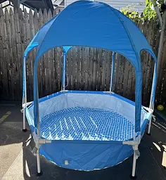 Басейн Каркасний навіс від Сонця для Дачі Intex 183 х 38 см Metal Frame Pool - мініатюра 3