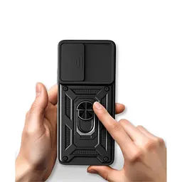 Чохол до мобільного телефона BeCover Military Motorola Moto G06 / G06 Power 4G Black (715035) - мініатюра 2