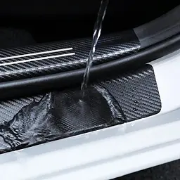 Захисна плівка на поріг багажника LAND ROVER карбон 1шт (90х7см) - мініатюра 6