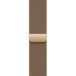 Смарт-годинник Apple Watch Series 11 GPS + Cellular 42mm Gold Titanium Case with Gold Milanese Loop (MF8Y4) [151118] - мініатюра 3