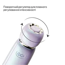 Вакуумний кліторальний стимулятор Zalo Lia Lavender Purple - мініатюра 4