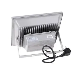 Прожектор Brille вуличний LED вологозахищений IP65 HL-08/50W CW COB сірий - мініатюра 3