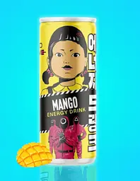 Енергетичний напій Squid Game Energy Drink зі смаком манго 250 мл - мініатюра 4