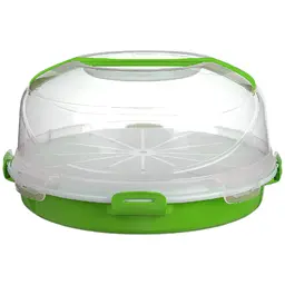 Тортівниця Uscan Plastic кругла 34.5x15.5 см 7 л в асортименті (804008) - мініатюра 3