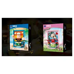 Конструктор Pantasy Popeye Olive Oyl (86404) - мініатюра 5