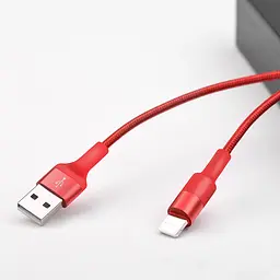 Кабель Hoco X26 Xpress Lightning 1m red - мініатюра 2