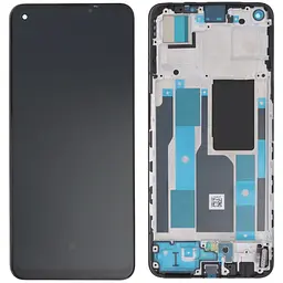Дисплей Realme 9 Pro Plus чорний, OLED з рамкою