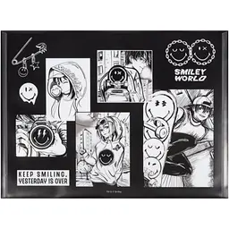 Папка-конверт Yes Smiley World А4 на кнопці (492442) - мініатюра 4