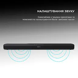 Саундбар Sharp HT-SB100 Black - мініатюра 10