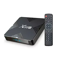 Смарт ТВ приставка X98H 4/32 Гб Smart TV Box Android 12