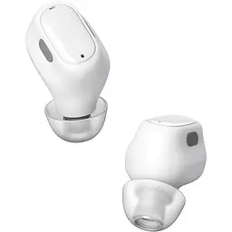 Бездротові навушники - гарнітура Bluetooth 5.0 Baseus Encok True Wireless Earphones WM01 білі - мініатюра 3